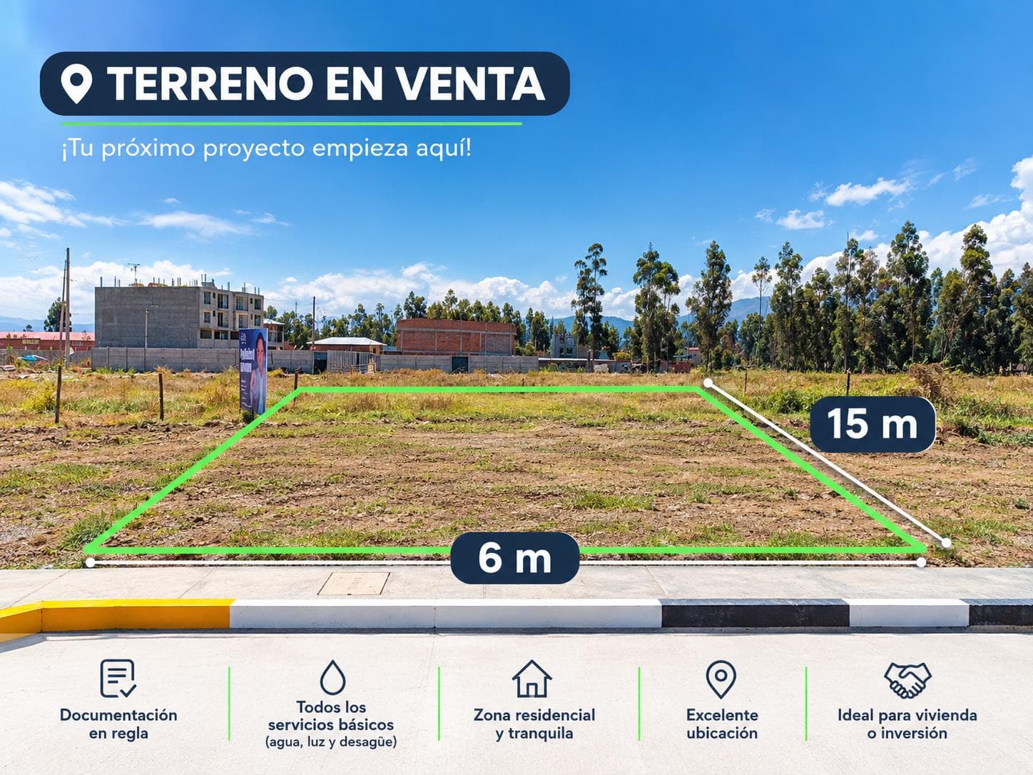 Foto 1 — Terreno en El Tambo
