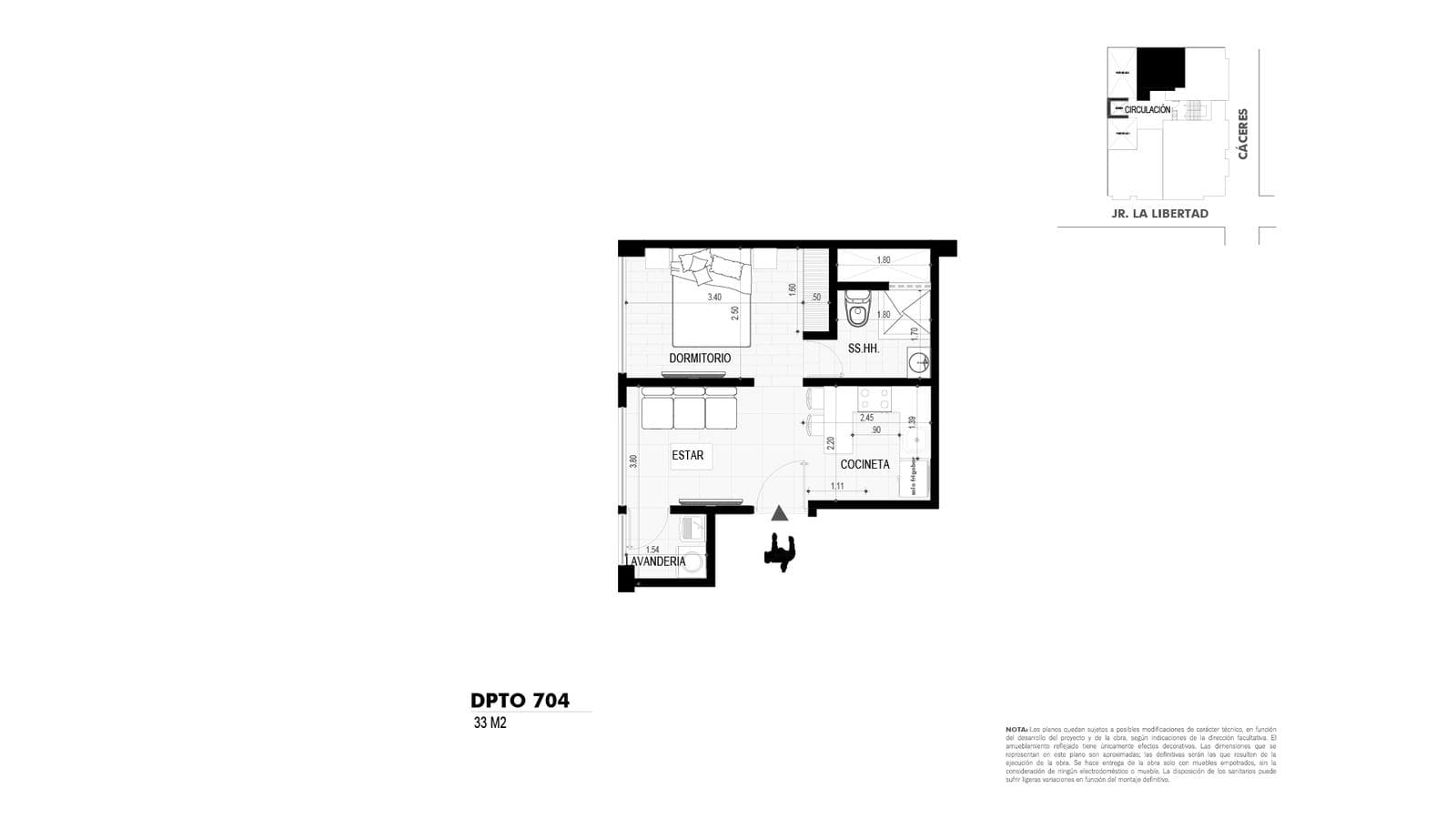 Foto 1 — Departamento en venta en La Victoria y Moquegua Dpto. 704
